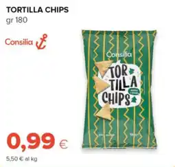Oasi Tortilla chips Consilia offerta