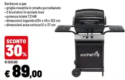 Iper La Grande Barbecue a gas sochef offerta