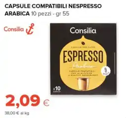 Oasi Consilia Espresso Arabica offerta