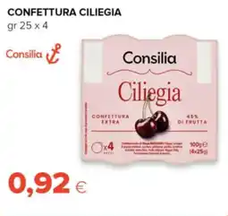 Oasi Consilia Confettura Ciliegia offerta