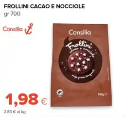 Oasi Frollini cacao e nocciole Consilia offerta