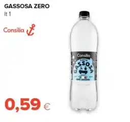Oasi Gassosa zero Consilia offerta
