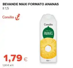 Oasi Consilia bevande maxi formato ananas offerta