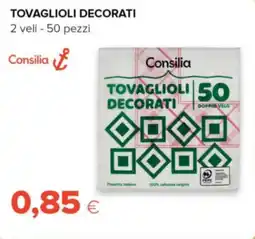 Oasi Tovaglioli decorati Consilia offerta