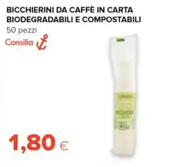 Oasi Bicchierini da caffè in carta Consilia offerta