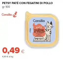 Oasi Petsy paté con fegatini di pollo offerta