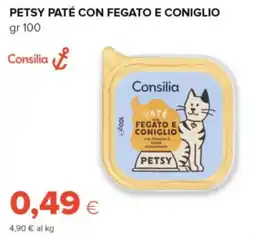 Oasi Petsy paté con fegato e coniglio offerta