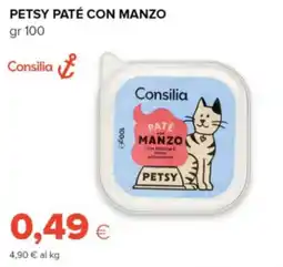 Oasi Petsy paté con manzo offerta