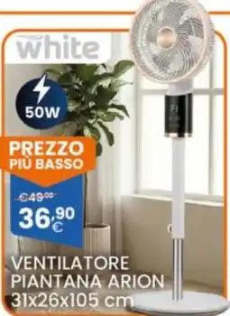 Brigros Ventilatore Piantana Arion offerta
