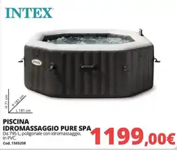 Brico Io Intex piscina idromassaggio pure spa offerta