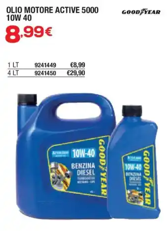 Olio motore active 5000 GoodYear