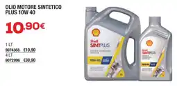 Bricofer Shell Sintplus Olio Motore Sintetico offerta