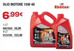 Bricofer Olio motore Rhütten 15W 40 offerta