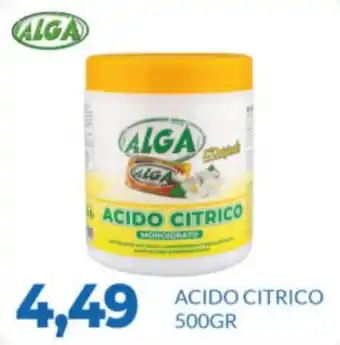 Acido citrico Alga