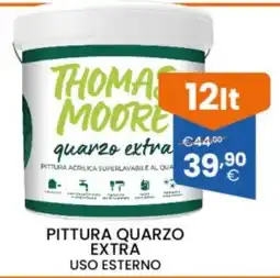 Brigros Pittura quarzo extra Thomas Moore offerta