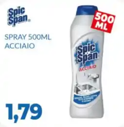 GeD Shopping Spic Span spray acciaio offerta