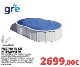 Brico Io Piscina in kit gre offerta