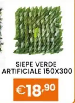 Brigros Siepe verde artificiale offerta