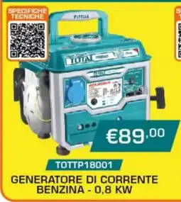 Brigros Total generatore di corrente benzina offerta