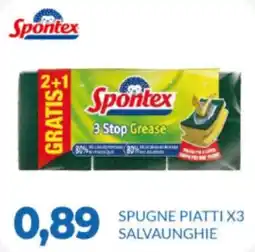 GeD Shopping Spontex spugne piatti offerta