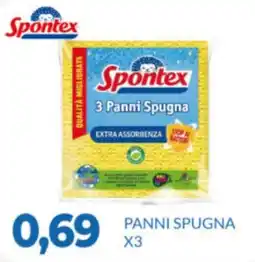 GeD Shopping Spontex Panni Spugna offerta
