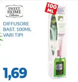 GeD Shopping Sweet Home Collection Diffusore Bast. offerta