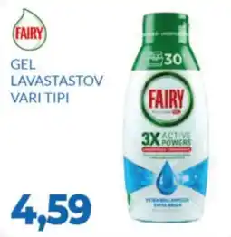 GeD Shopping Gel lavastovoli vari tipi Fairy offerta
