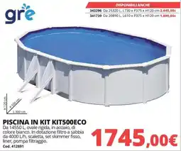 Brico Io Piscina in kit Kit500eco offerta