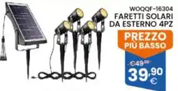 Brigros Faretti solari da esterno offerta