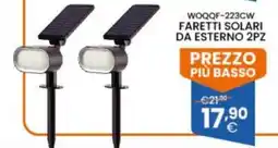 Brigros Faretti solari da esterno offerta