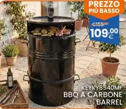 Brigros KEYKY8540MF BBQ A CARBONE BARREL offerta