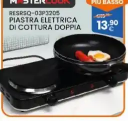 Brigros Piastra elettrica doppia Mastercook offerta