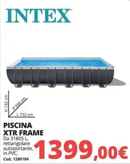 Brico Io Intex piscina XTR Frame offerta