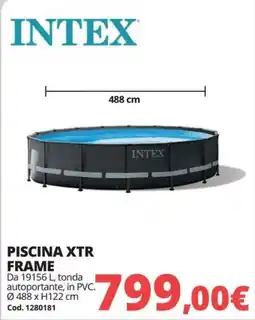 Brico Io Intex piscina XTR Frame offerta