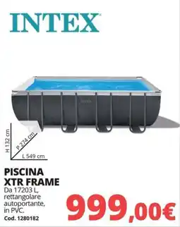 Brico Io Intex piscina XTR Frame offerta