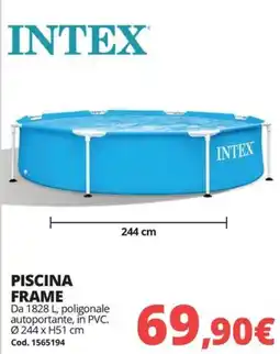 Brico Io Piscina frame Intex offerta