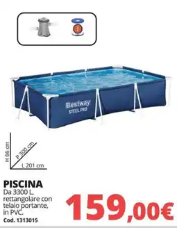 Brico Io Piscina Bestway Steel Pro offerta