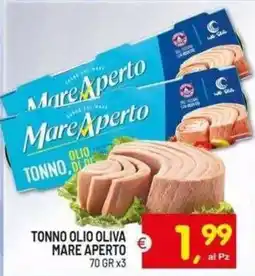 Centro Commerciale Discount Tonno olio oliva mare aperto offerta