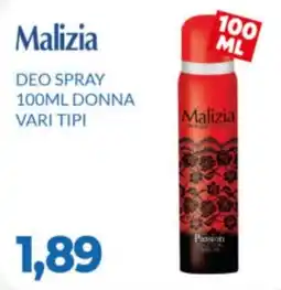 GeD Shopping Malizia deo spray donna offerta