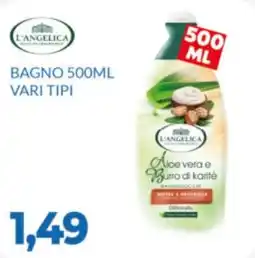GeD Shopping L'Angelica Bagno Aloe vera e Burro di karitè offerta