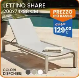 Brigros Lettino Share offerta