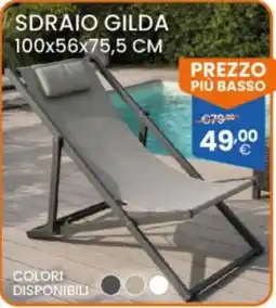 Brigros Sdraio Gilda offerta
