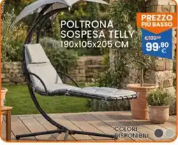 Brigros Poltrona sospesa Telly offerta