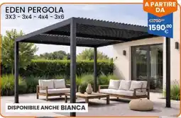 Brigros Eden pergola offerta