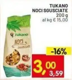 Centro Commerciale Discount Tukano noci sgusciate offerta