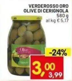 Centro Commerciale Discount Verderosso Oro Olive di Cerignola offerta