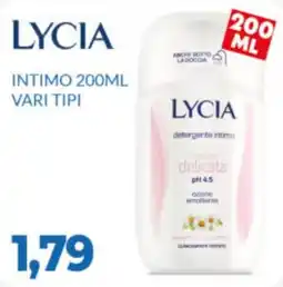 GeD Shopping Lycia detergente intimo delicata offerta