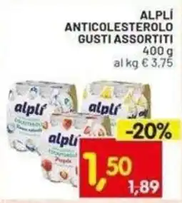 Centro Commerciale Discount Alpli anticololesterolo gusti assortiti offerta