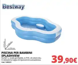 Brico Io Bestway Piscina per bambini Splashview offerta