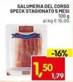 Centro Commerciale Discount Speck stagionato 5 mesi offerta